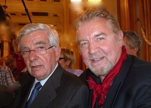 Yann-Ber Tillenon et Jean-Pierre Chevènement